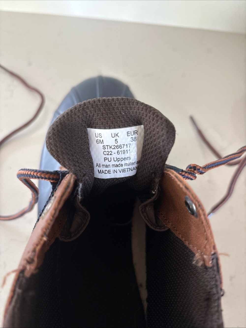 Sperry’s Bowline Youth Duck Boots 6 STK266717 - Picture 8 of 8